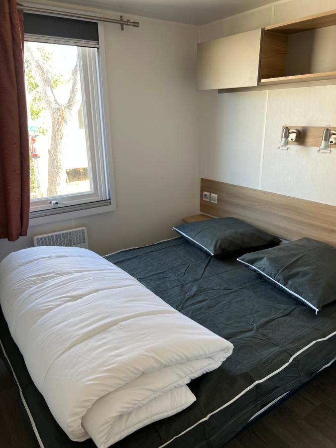 Mobilhome Vias Plage Dans Camping Экстерьер фото